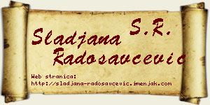 Slađana Radosavčević vizit kartica
